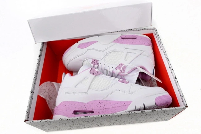 Kicktheory 4 Pink Retro CT8527-116 Jordan White 0728